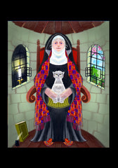 Holy Card - St. Julian of Norwich by M. McGrath