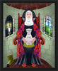 Wall Frame Black - St. Julian of Norwich by M. McGrath