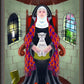 Wall Frame Espresso - St. Julian of Norwich by M. McGrath