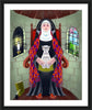 Wall Frame Black, Matted - St. Julian of Norwich by M. McGrath