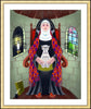 Wall Frame Gold, Matted - St. Julian of Norwich by M. McGrath