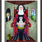 Wall Frame Espresso, Matted - St. Julian of Norwich by M. McGrath