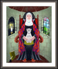 Wall Frame Espresso, Matted - St. Julian of Norwich by M. McGrath