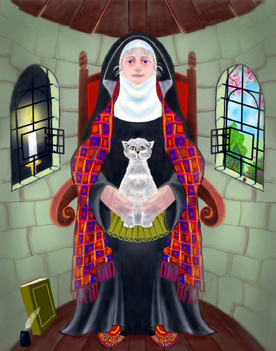 St. Julian of Norwich - Metal Print