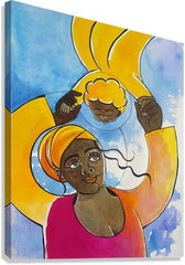 Canvas Print - Mary, Source of our Joy by M. McGrath