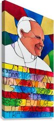 Canvas Print - St. John Paul II by M. McGrath