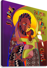 Canvas Print - St. Joseph Patron of Universal Church by M. McGrath