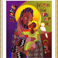 Wall Frame Gold, Matted - St. Joseph Patron of Universal Church by M. McGrath
