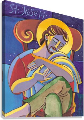 Canvas Print - St. Joseph by M. McGrath