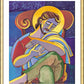 Wall Frame Gold, Matted - St. Joseph by M. McGrath