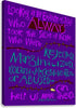 Canvas Print - Jesus Took the Side of the Rejected by Br. Mickey McGrath, OSFS - Trinity Stores