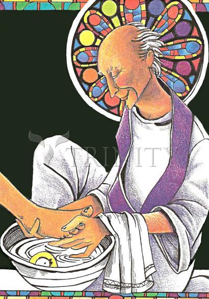 Canvas Print - St. John Vianney by Br. Mickey McGrath, OSFS - Trinity Stores