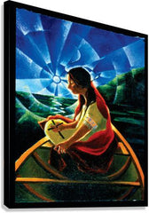 Canvas Print - St. Kateri Tekakwitha by M. McGrath