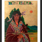 Wall Frame Black, Matted - St. Kateri Tekakwitha by Br. Mickey McGrath, OSFS - Trinity Stores