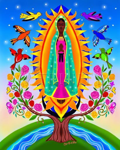 Acrylic Print - Our Lady of Guadalupe by M. McGrath