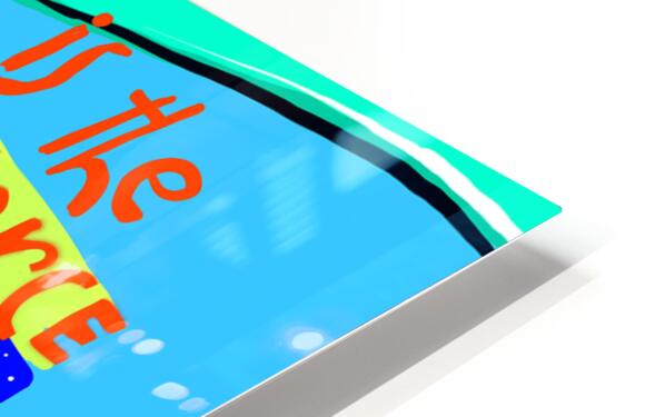 Love is the Greatest Force in the Universe - Metal Print