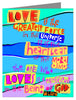 Love is the Greatest Force in the Universe - Custom Text Note Card 
