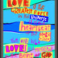 Wall Frame Espresso - Love is the Greatest Force in the Universe by M. McGrath