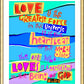 Wall Frame Gold, Matted - Love is the Greatest Force in the Universe by M. McGrath