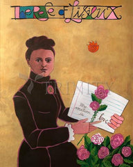 Acrylic Print - St. Thérèse of Lisieux by M. McGrath