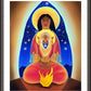 Wall Frame Espresso, Matted - Lakota Madonna with Child by Br. Mickey McGrath, OSFS - Trinity Stores