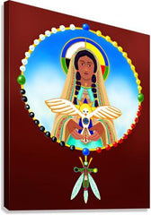 Canvas Print - Lakota Rosary by M. McGrath