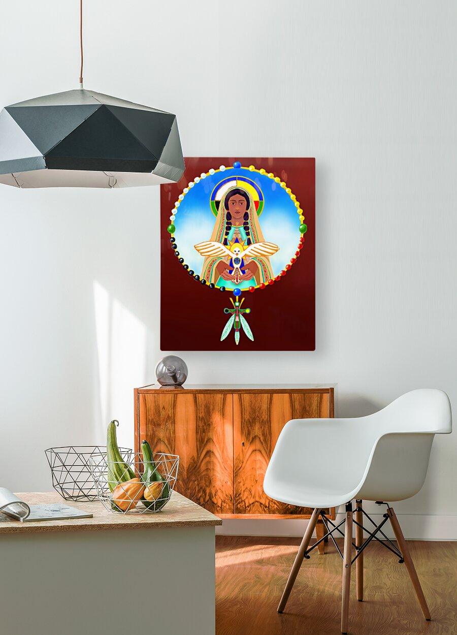 Acrylic Print - Lakota Rosary by Br. Mickey McGrath, OSFS - Trinity Stores