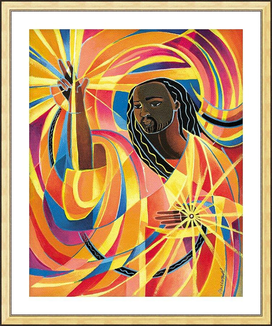 Wall Frame Gold, Matted - Lord of the Dance by M. McGrath