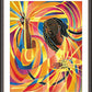Wall Frame Espresso, Matted - Lord of the Dance by M. McGrath
