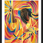 Wall Frame Black, Matted - Lord of the Dance by M. McGrath