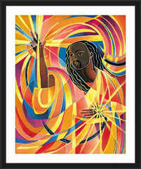 Wall Frame Black - Lord of the Dance by M. McGrath