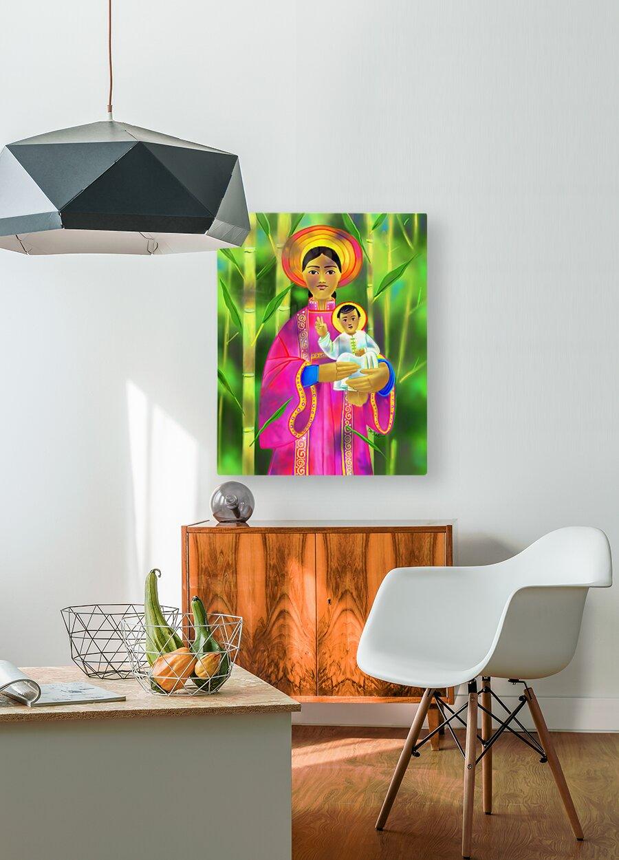 Acrylic Print - Our Lady of La Vang by Br. Mickey McGrath, OSFS - Trinity Stores