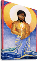 Canvas Print - Jesus: Light of the World by M. McGrath