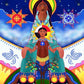 Canvas Print - Lakota Tipi Madonna by Br. Mickey McGrath, OSFS - Trinity Stores