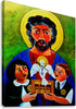 Canvas Print - St. Luke the Evangelist by Br. Mickey McGrath, OSFS - Trinity Stores