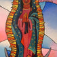 Wall Frame Espresso, Matted - Our Lady of Guadalupe by Br. Mickey McGrath, OSFS - Trinity Stores
