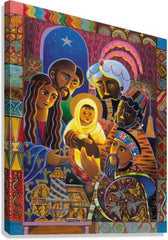 Canvas Print - Light of the World Nativity by M. McGrath