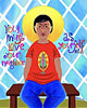 Acrylic Print - Love Your Neighbor as Yourself by Br. Mickey McGrath, OSFS - Trinity Stores