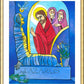 Wall Frame Gold, Matted - St. Lazarus by M. McGrath