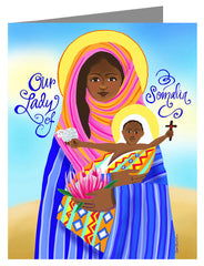 Note Card - Our Lady of Somalia by M. McGrath