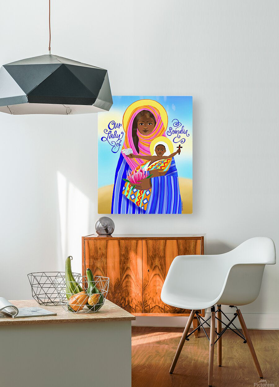 Our Lady of Somalia - Metal Print