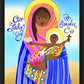 Wall Frame Black - Our Lady of Somalia by M. McGrath