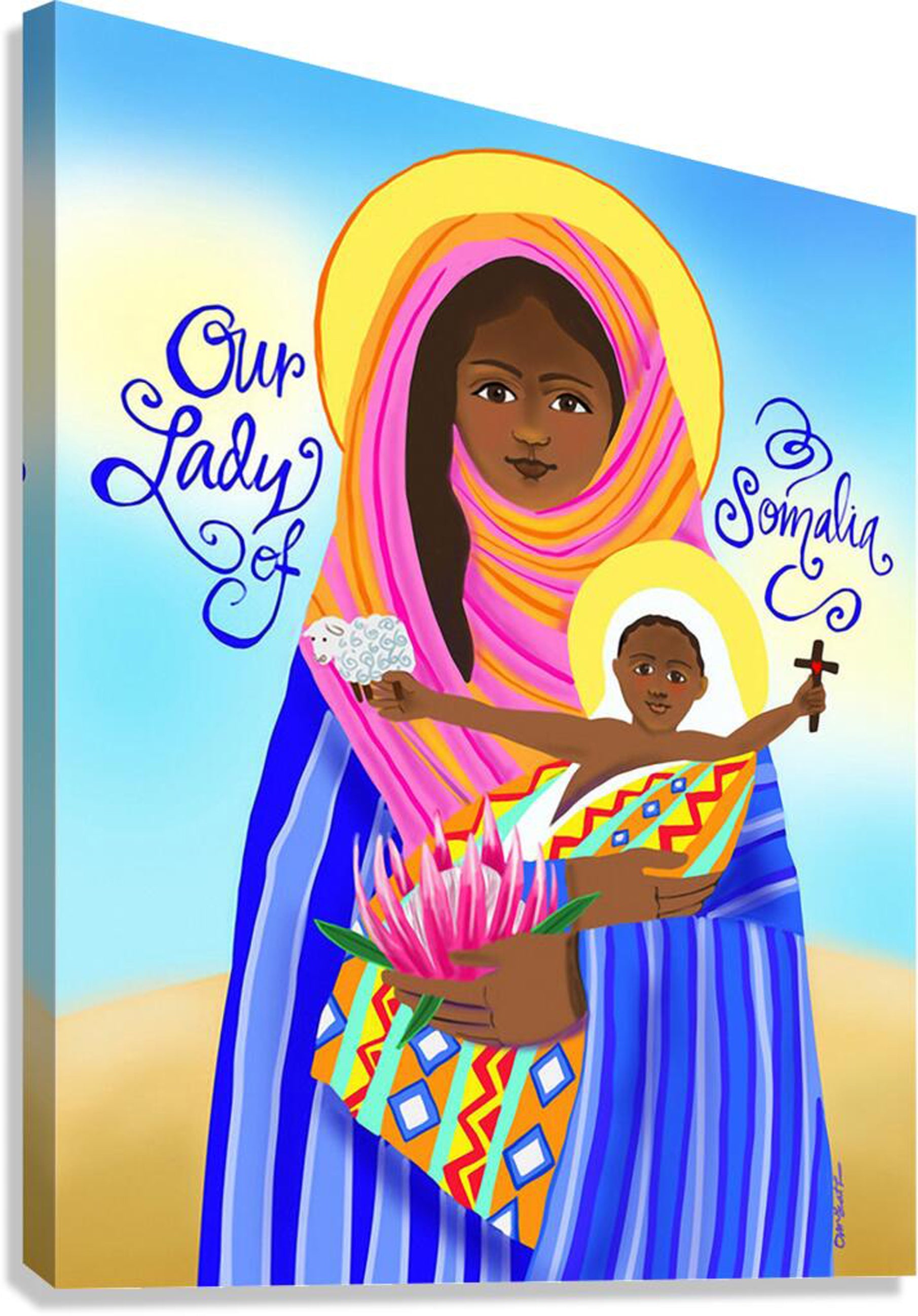 Our Lady of Somalia - Canvas Print