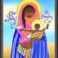 Wall Frame Espresso - Our Lady of Somalia by M. McGrath