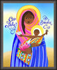 Wall Frame Espresso - Our Lady of Somalia by M. McGrath