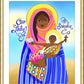 Wall Frame Gold, Matted - Our Lady of Somalia by M. McGrath