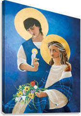 Canvas Print - Madonna and Son by M. McGrath