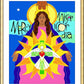 Wall Frame Gold, Matted - Mother of Mercy by M. McGrath