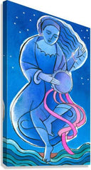 Canvas Print - St. Miriam Dancing in Darkness by M. McGrath