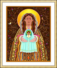 Wall Frame Gold - Madre Dios by M. McGrath